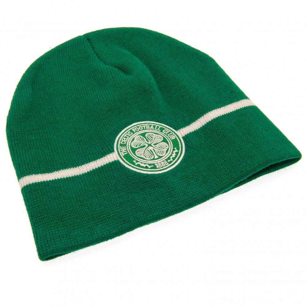 Official Celtic FC Stripe Beanie