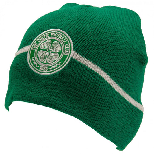 Official Celtic FC Stripe Beanie