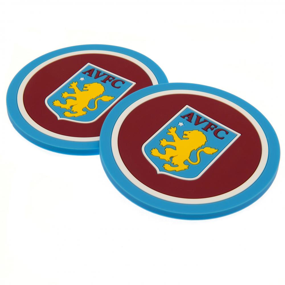 Official Aston Villa FC 2pk Coaster Set