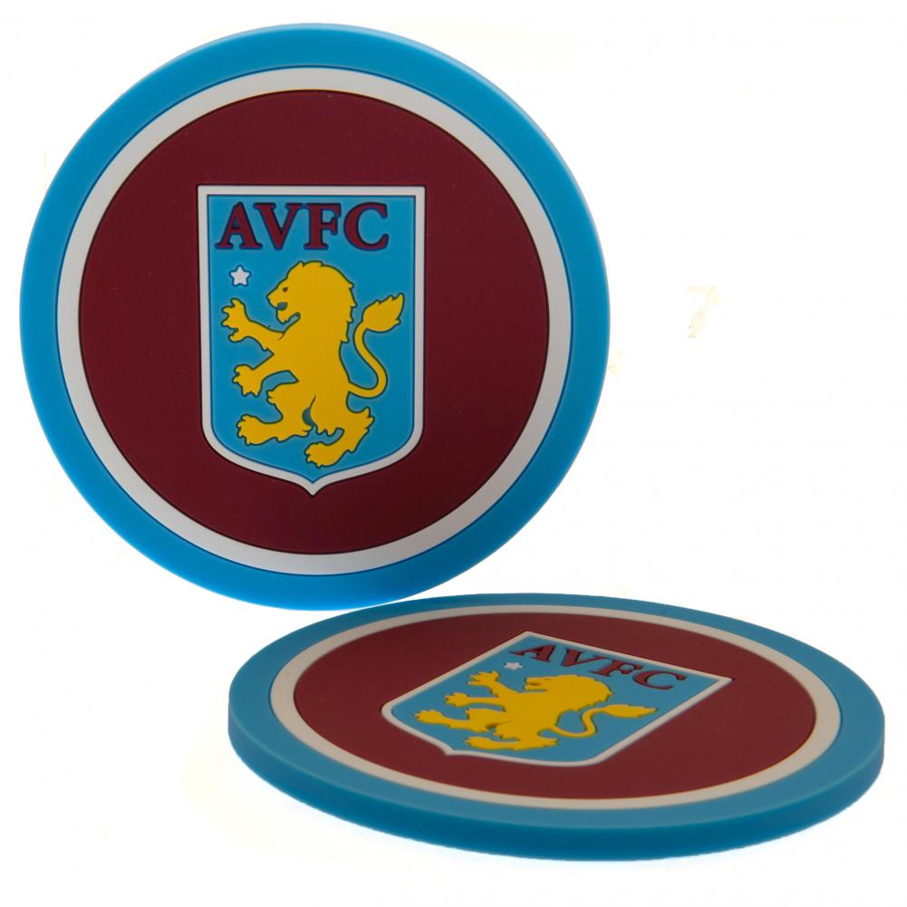 Official Aston Villa FC 2pk Coaster Set