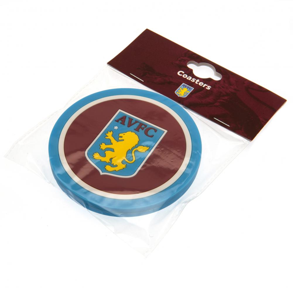 Official Aston Villa FC 2pk Coaster Set