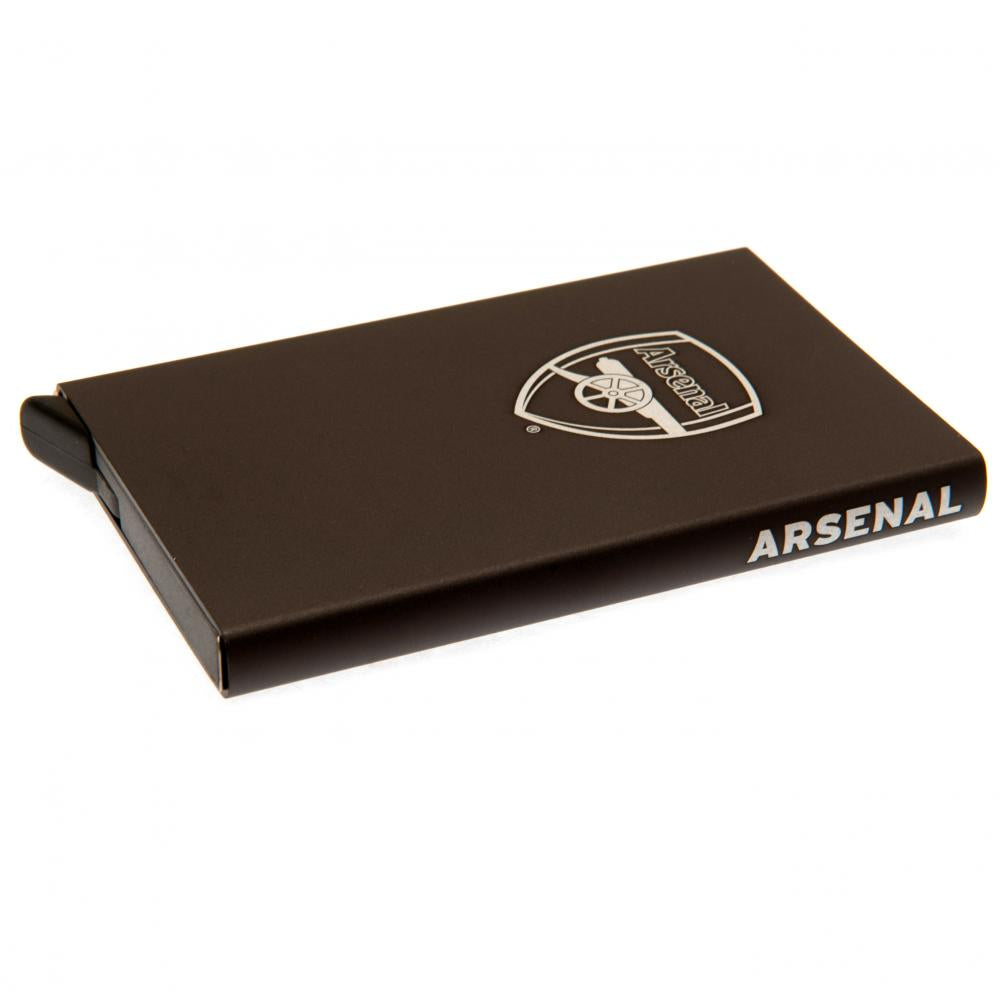 Official Arsenal FC rfid Aluminium Card Case