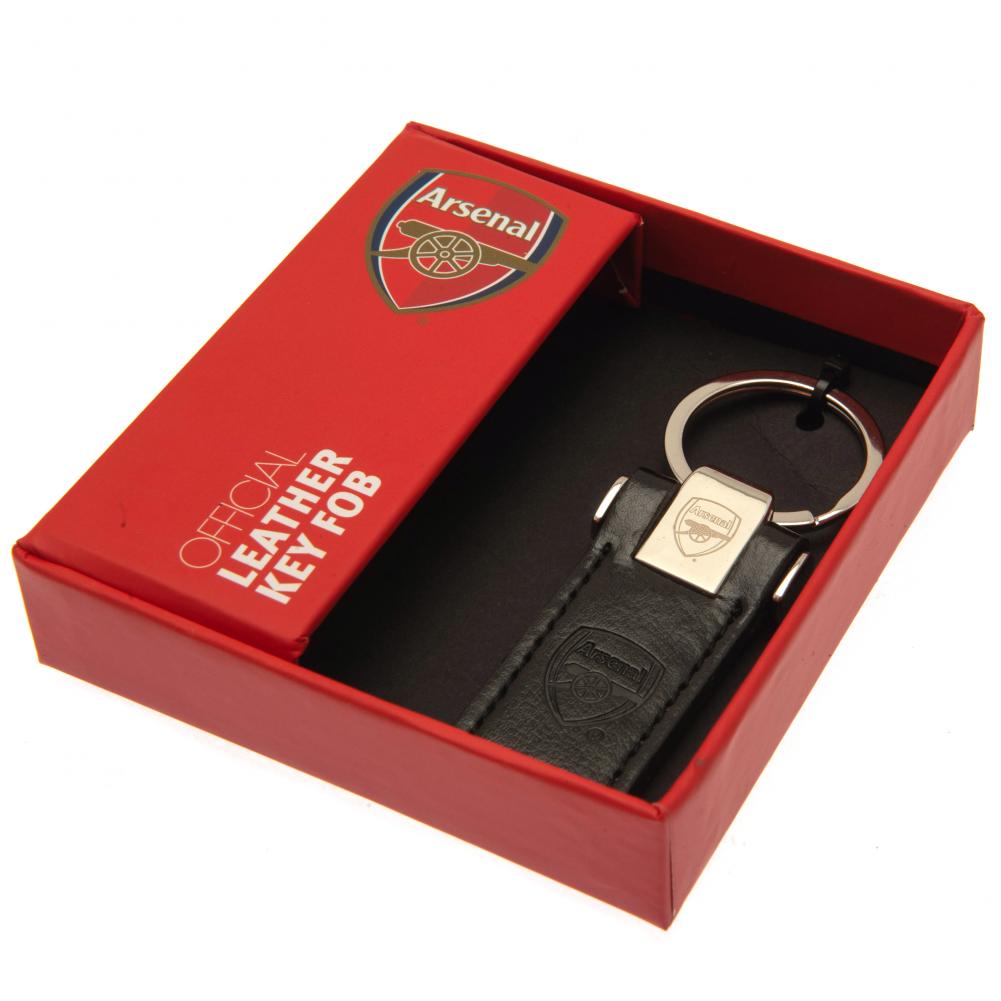 Official Arsenal FC Leather Key Fob