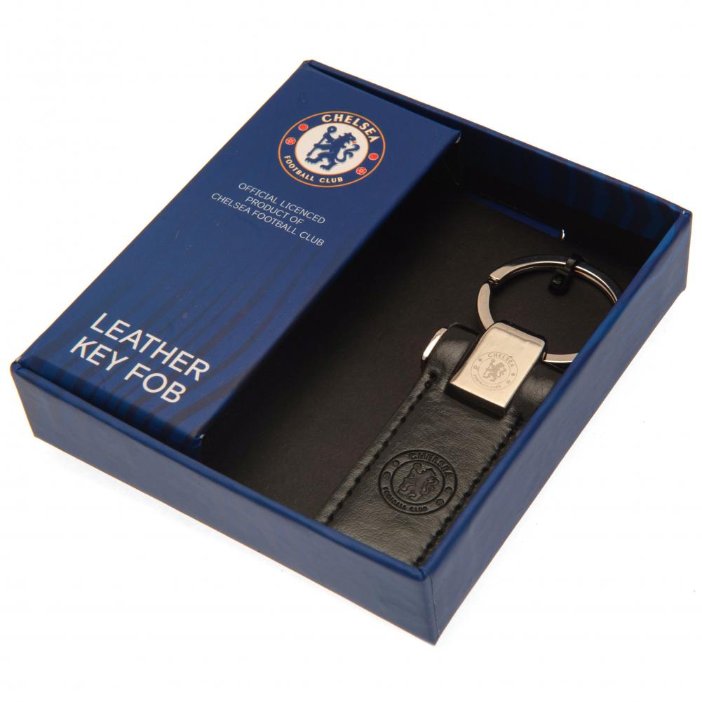 Official Chelsea FC Leather Key Fob