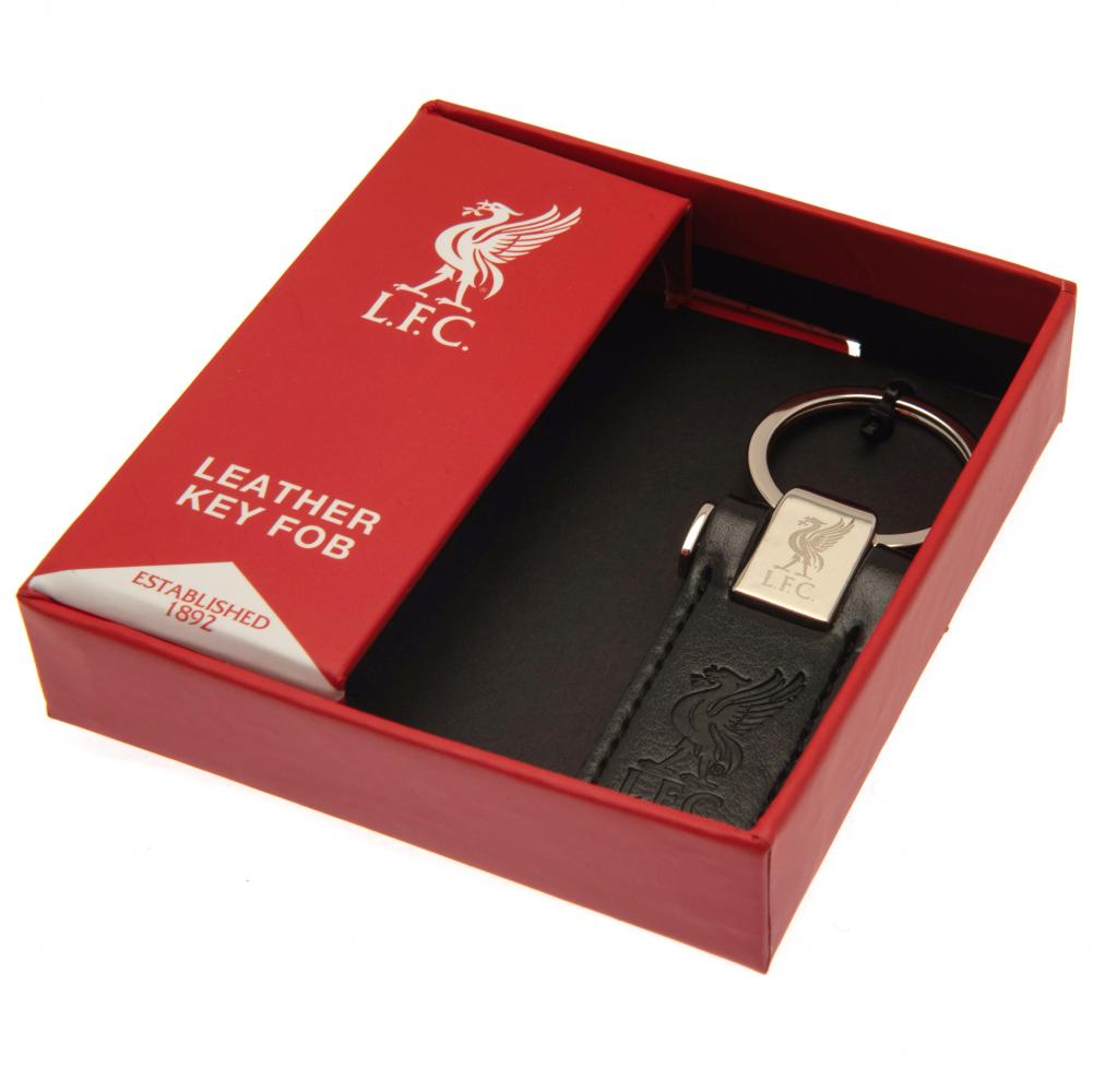 Official Liverpool FC Leather Key Fob