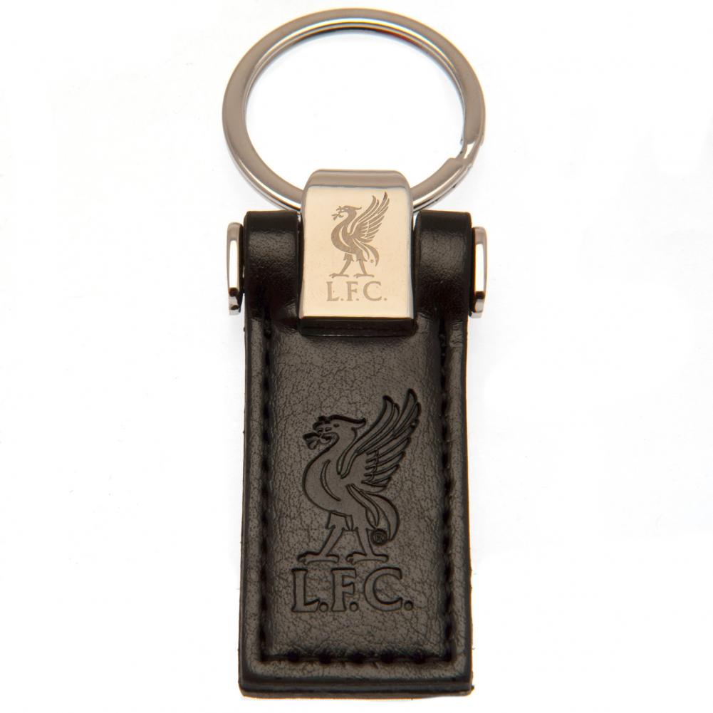 Official Liverpool FC Leather Key Fob