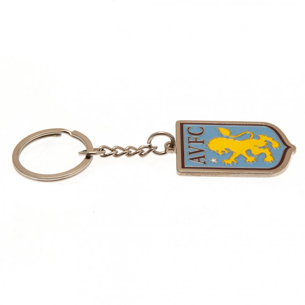 Official Aston Villa FC Crest Keyring