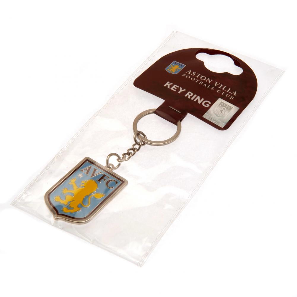 Official Aston Villa FC Crest Keyring