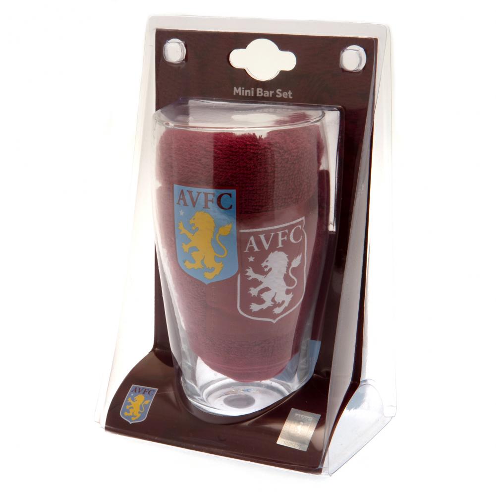 Official Aston Villa FC Mini Bar Set