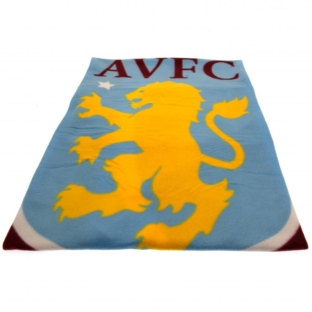 Official Aston Villa FC Pulse Fleece Blanket