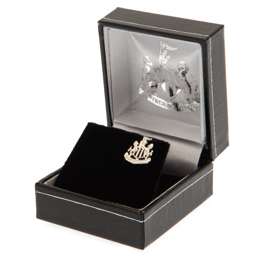 Official Newcastle United FC Sterling Silver Stud Earring