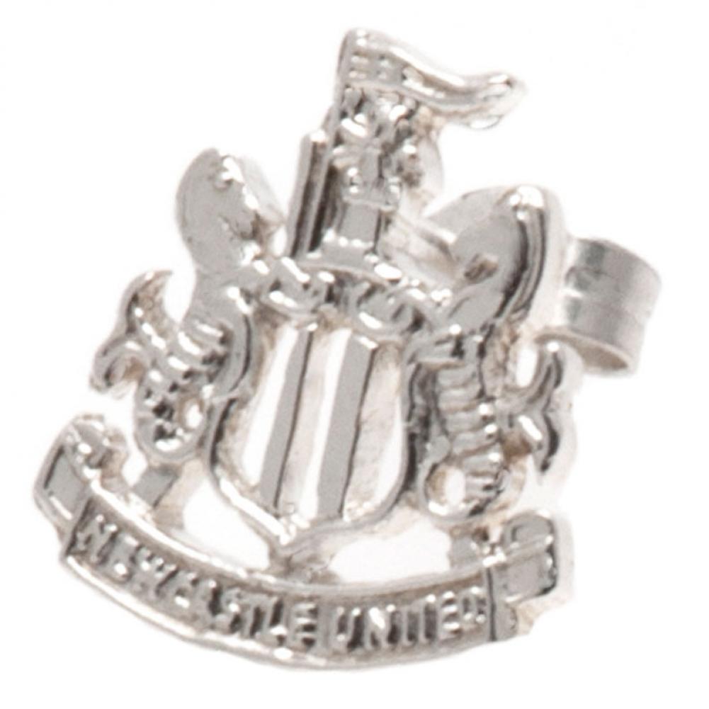 Official Newcastle United FC Sterling Silver Stud Earring