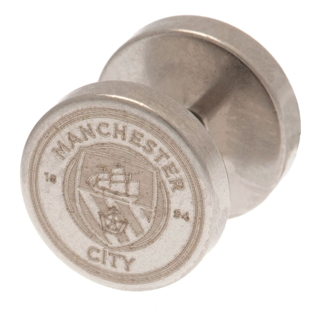 Official Manchester City FC Stainless Steel Stud Earring