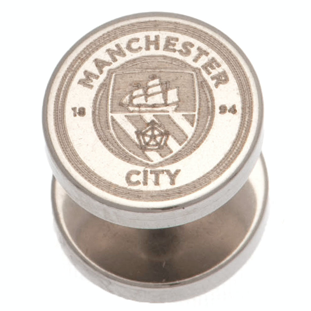 Official Manchester City FC Stainless Steel Stud Earring