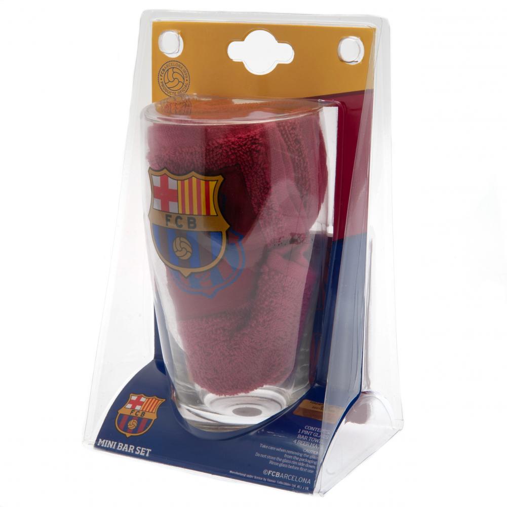 Official FC Barcelona Mini Bar Set