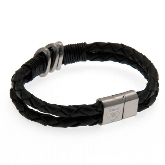 Official Arsenal FC Leather Bracelet