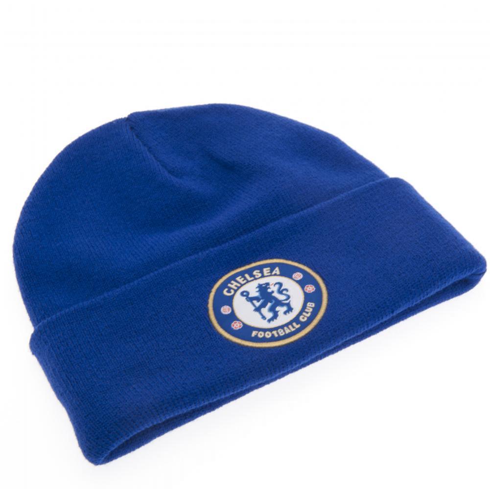 Official Chelsea FC Royal Cuff Beanie