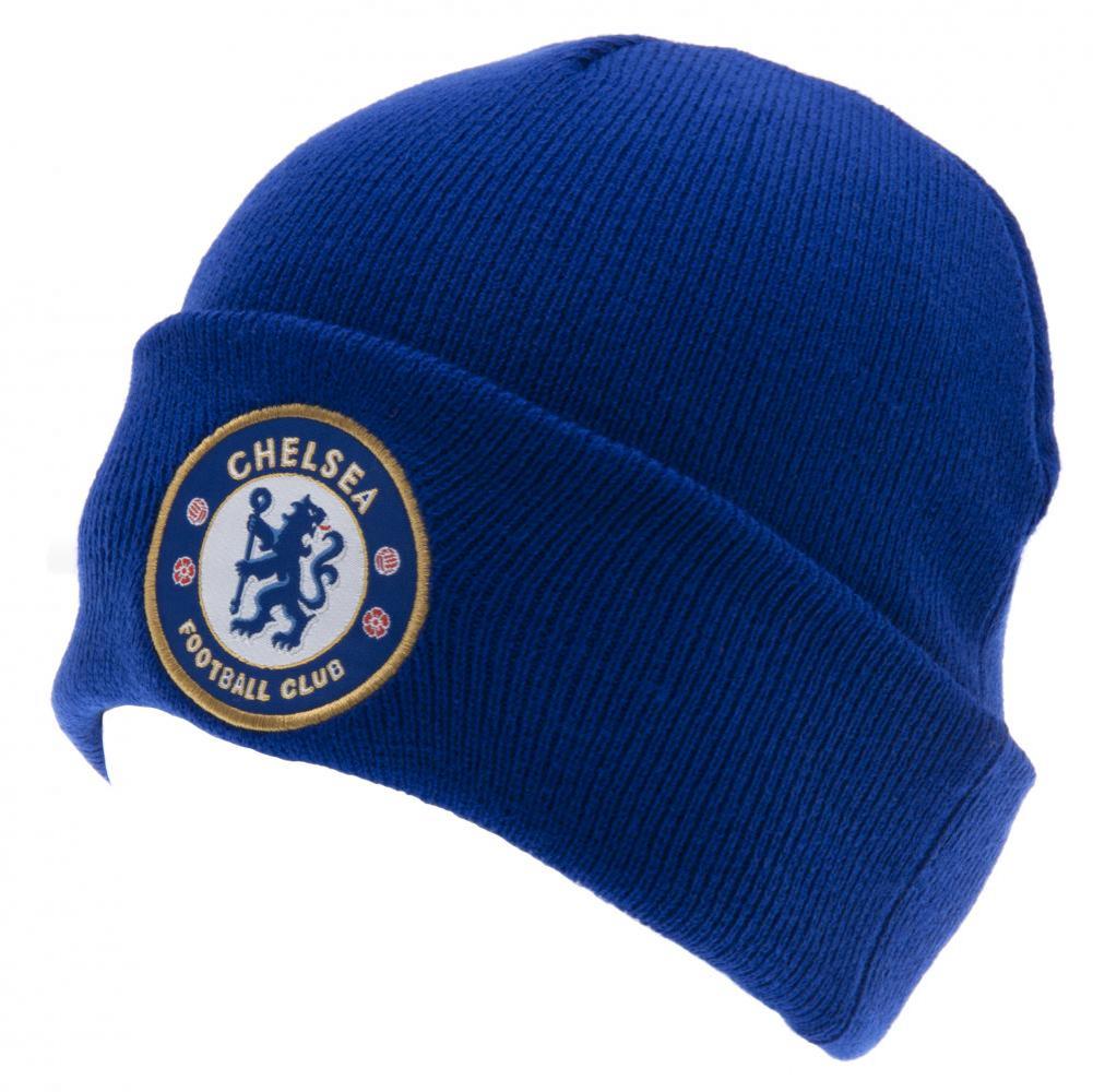 Official Chelsea FC Royal Cuff Beanie