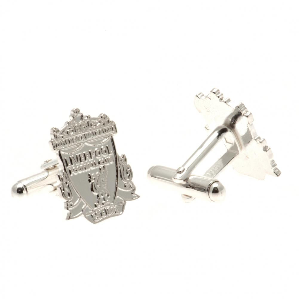 Official Liverpool FC Sterling Silver Crest Cufflinks