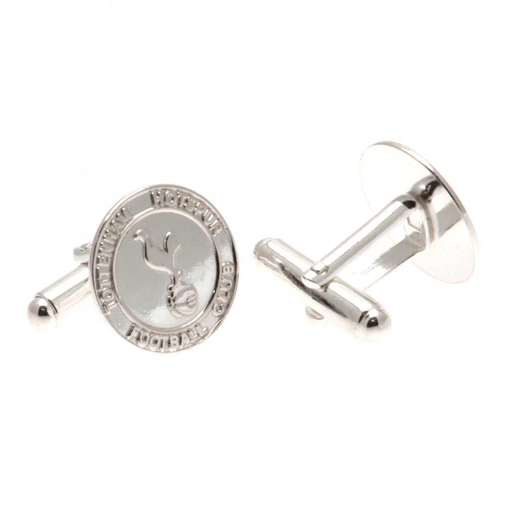 Official Tottenham Hotspur FC Sterling Silver Crest Cufflinks