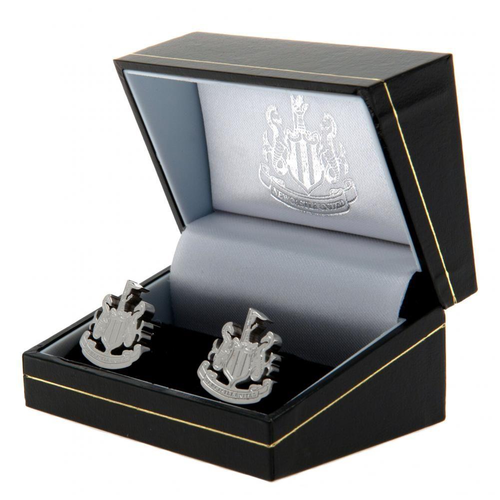 Official Newcastle United FC Stainless Steel Formed Cufflinks