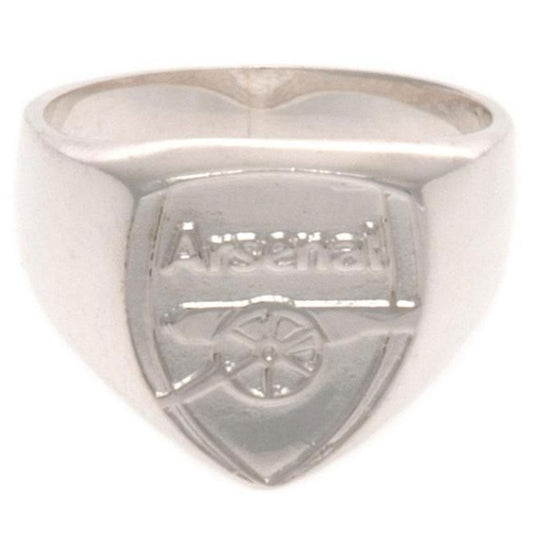 Official Arsenal FC Sterling Silver Ring Medium