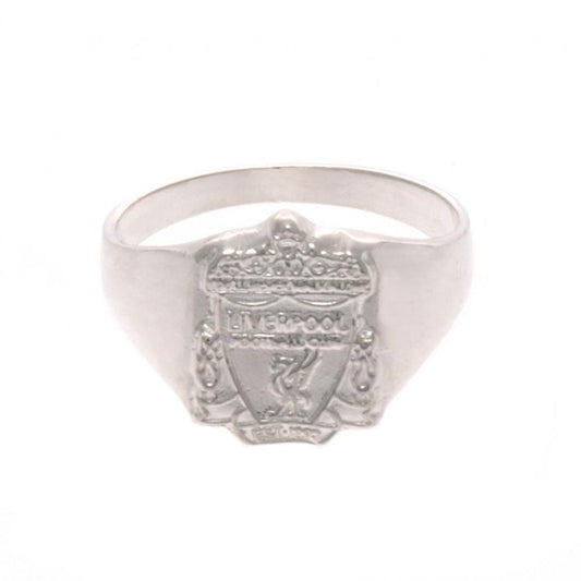 Official Liverpool FC Sterling Silver Ring Medium