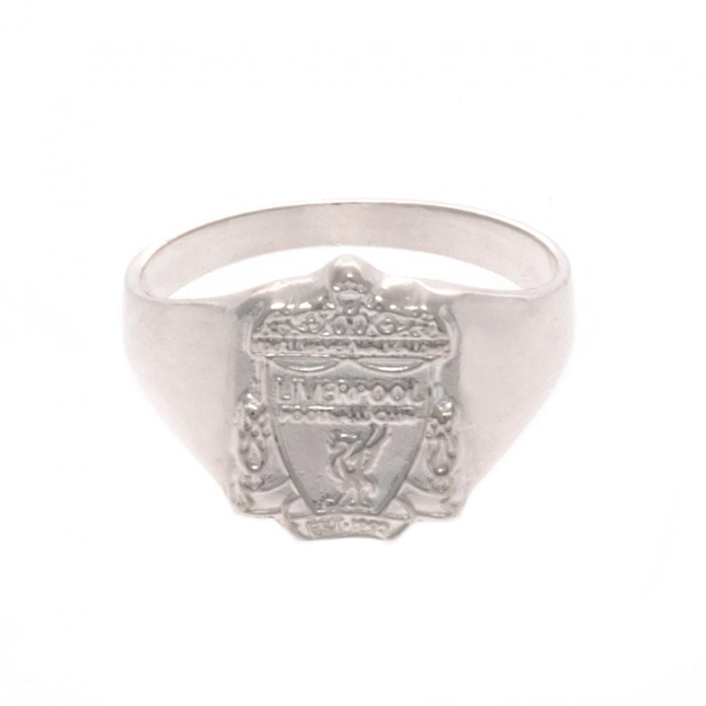 Official Liverpool FC Sterling Silver Ring Large