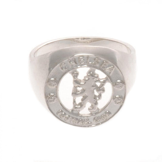 Official Chelsea FC Sterling Silver Ring Medium