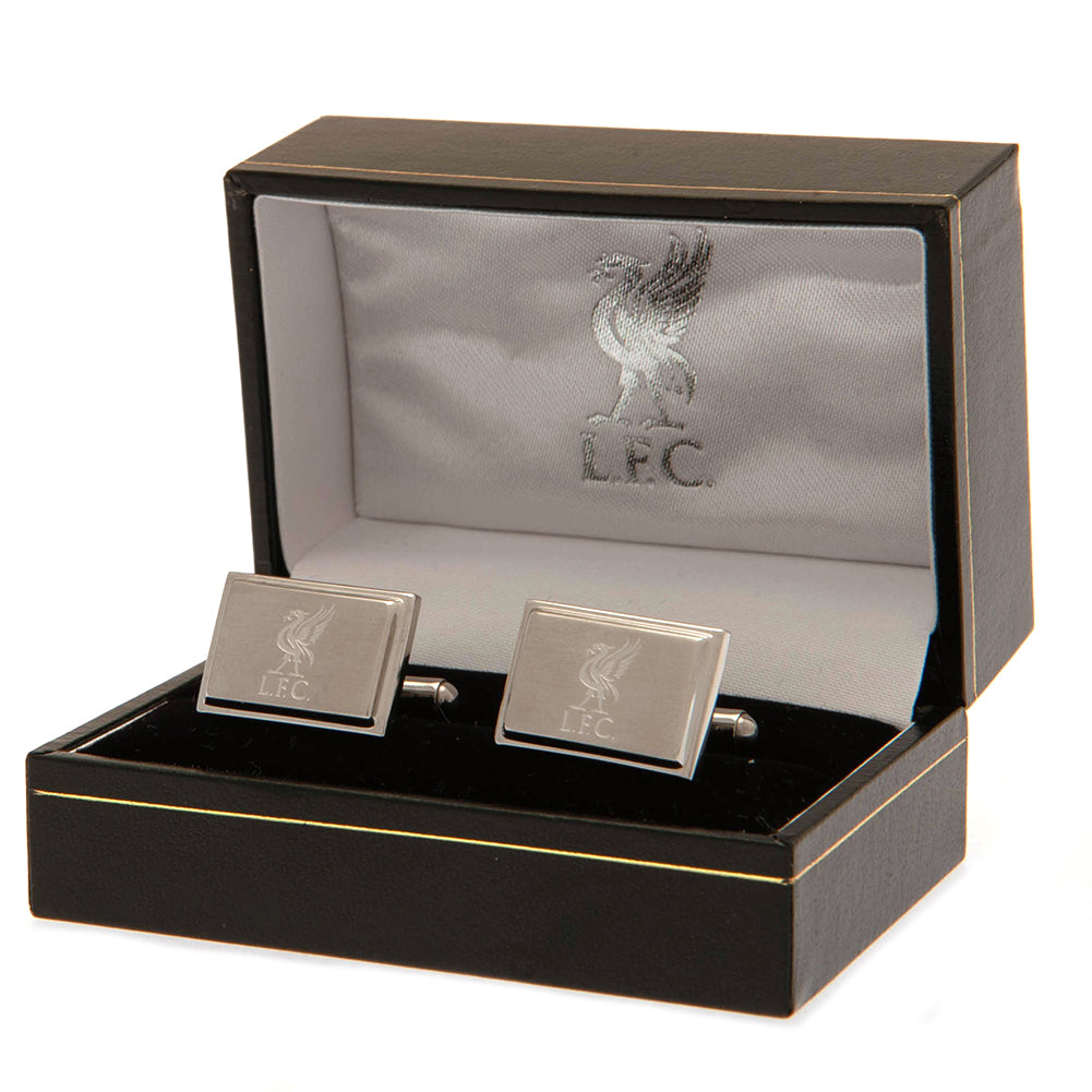 Official Liverpool FC Stainless Steel Liverbird Cufflinks