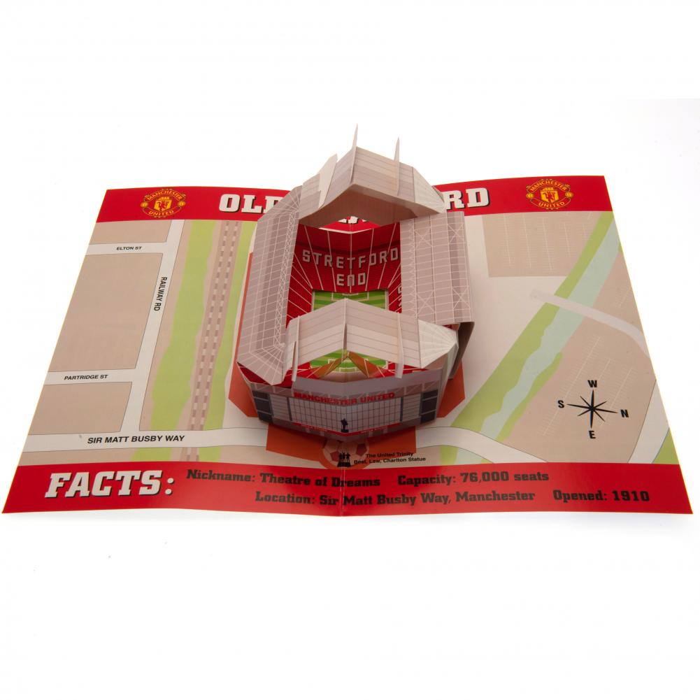 Official Manchester United FC Pop-Up Birthday Card