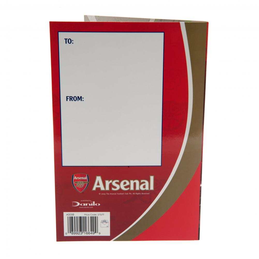 Official Arsenal FC Pop-Up Birthday Card