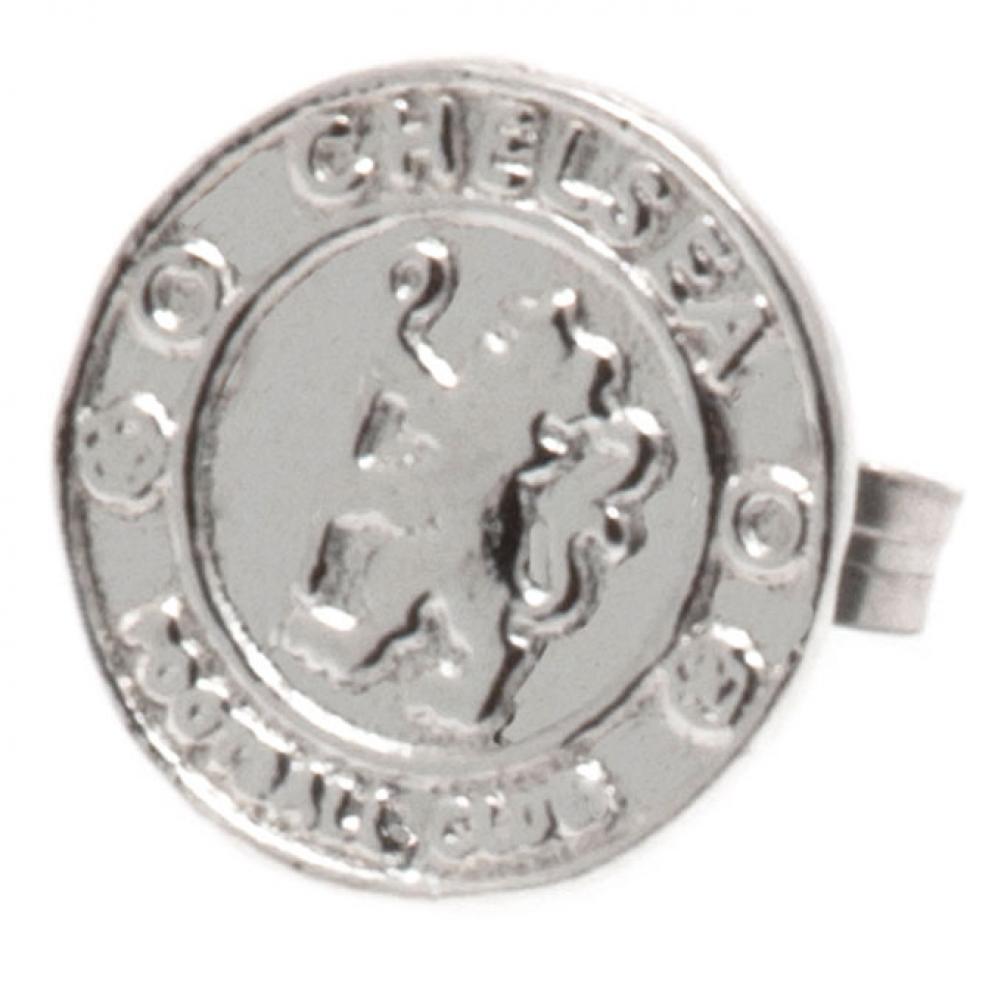 Official Chelsea FC Sterling Silver Stud Earring