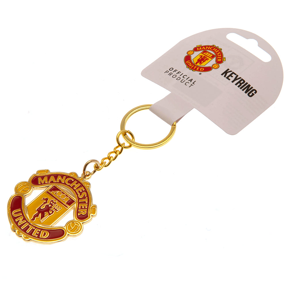 Official Manchester United FC Crest Keyring