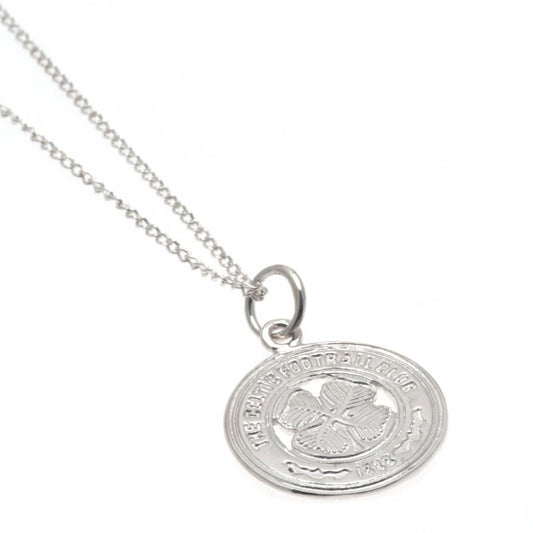 Official Celtic FC Sterling Silver Pendant & Chain