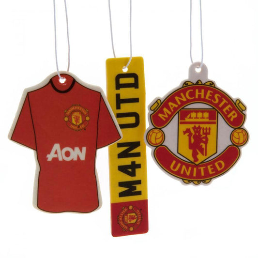 Official Manchester United FC 3pk Air Freshener