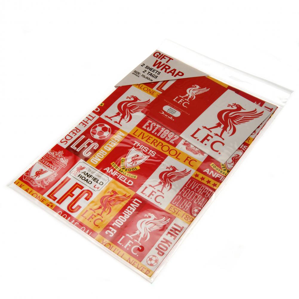 Official Liverpool FC Gift Wrap