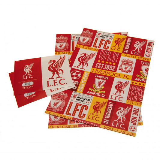 Official Liverpool FC Gift Wrap