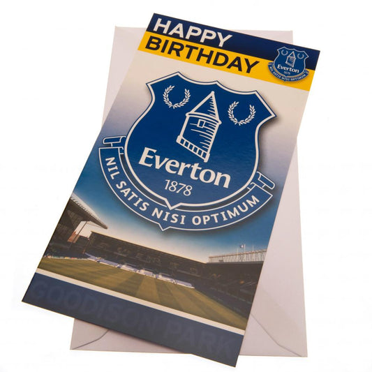 Official Everton FC Stadium Birthday Card