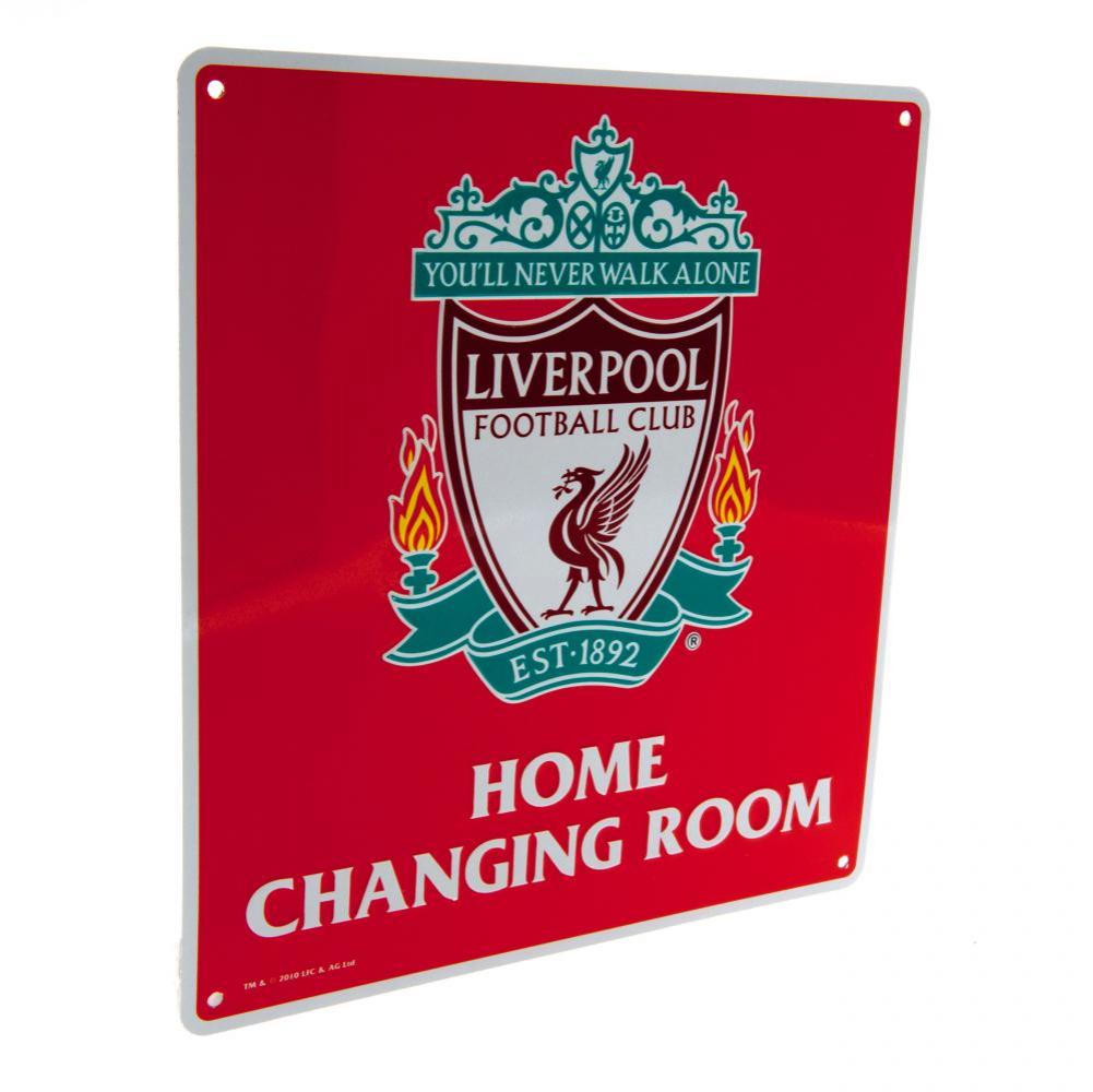 Official Liverpool FC Home Changing Room Sign