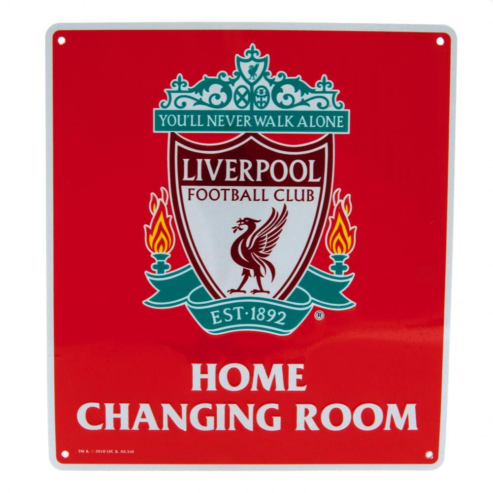 Official Liverpool FC Home Changing Room Sign