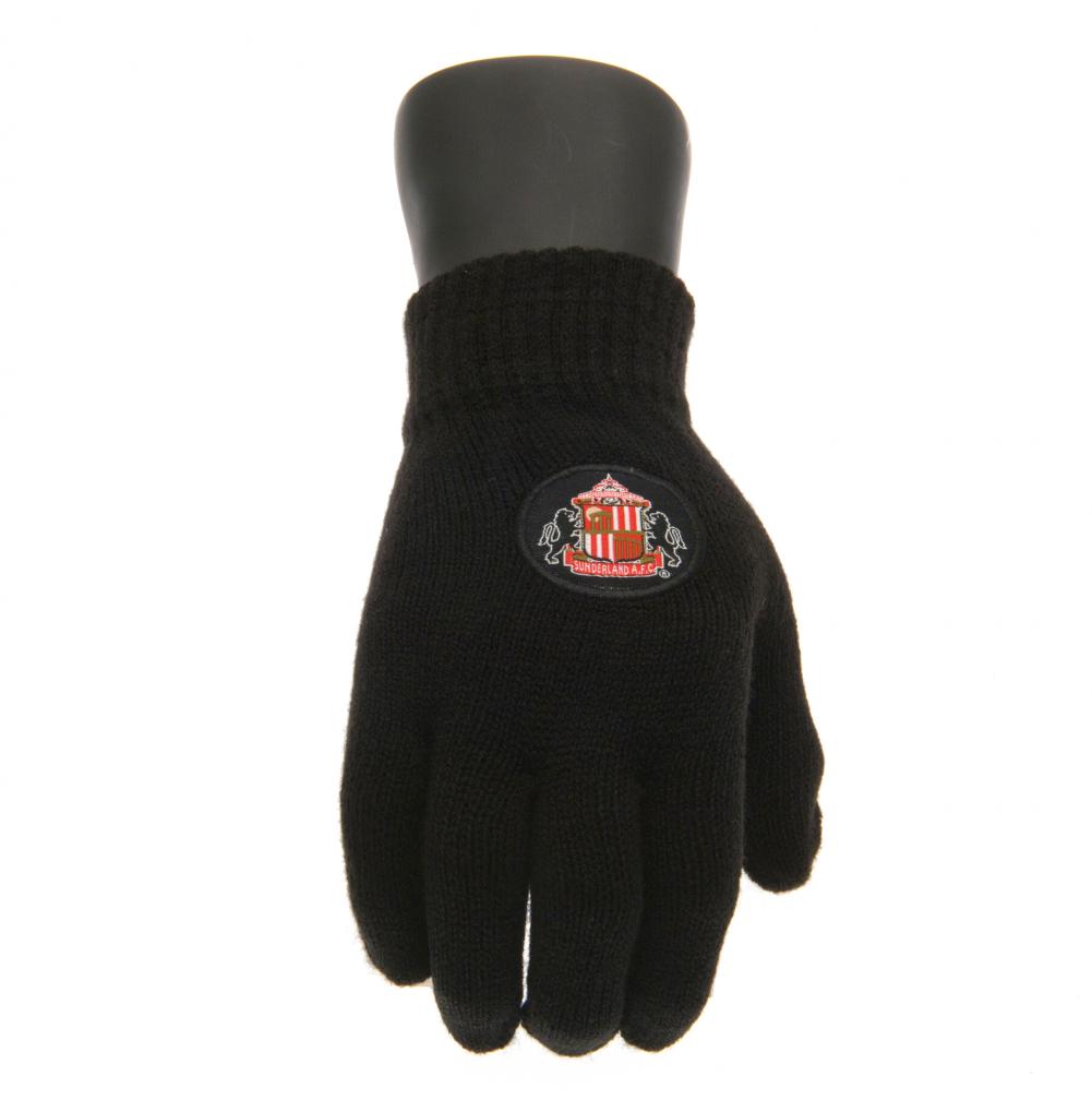 Official Sunderland AFC Knitted Gloves Junior