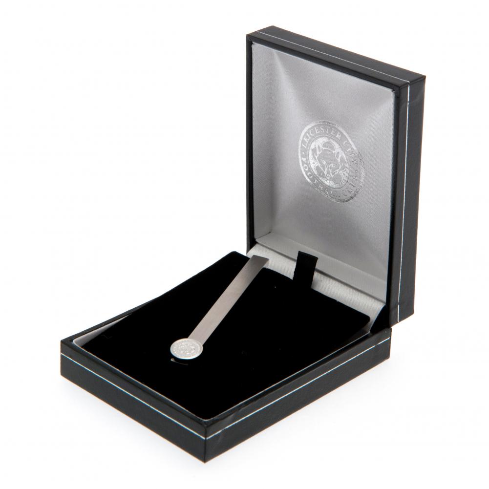 Official Leicester City FC Stainless Steel Tie Slide