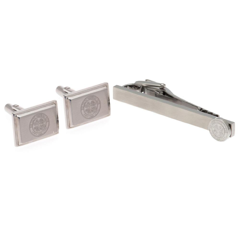 Official Celtic FC Tie Slide & Cufflink Set