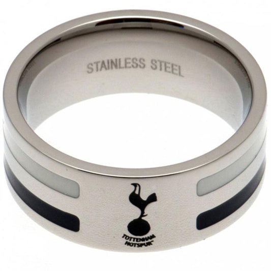 Official Tottenham Hotspur FC Colour Stripe Ring Medium