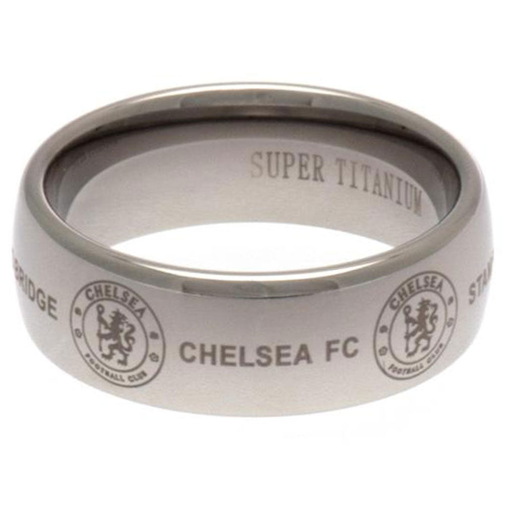 Official Chelsea FC Super Titanium Ring Medium