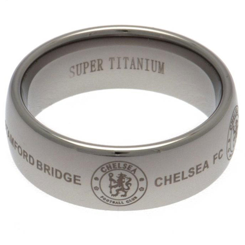 Official Chelsea FC Super Titanium Ring Large