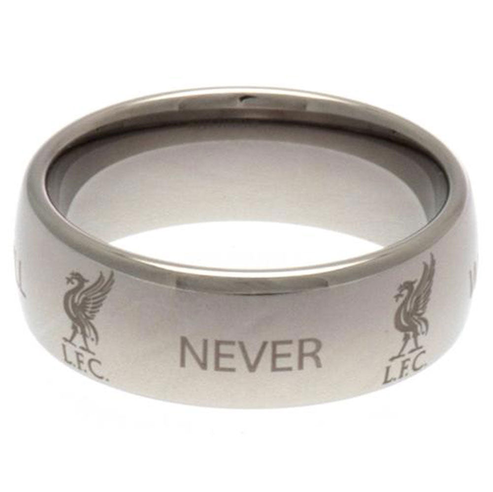 Official Liverpool FC Super Titanium Ring Medium