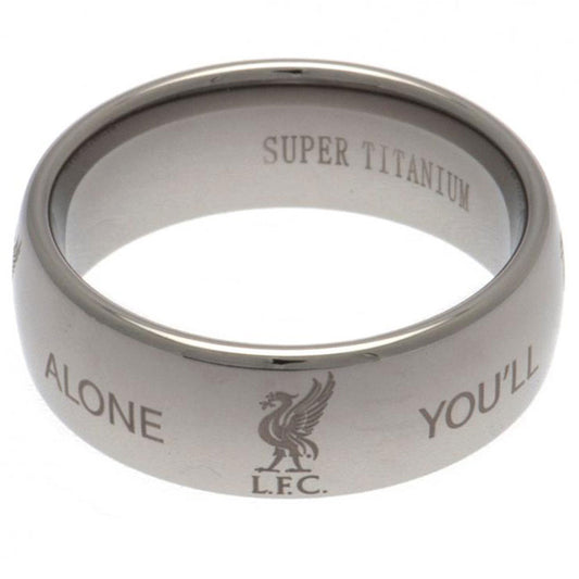 Official Liverpool FC Super Titanium Ring Medium