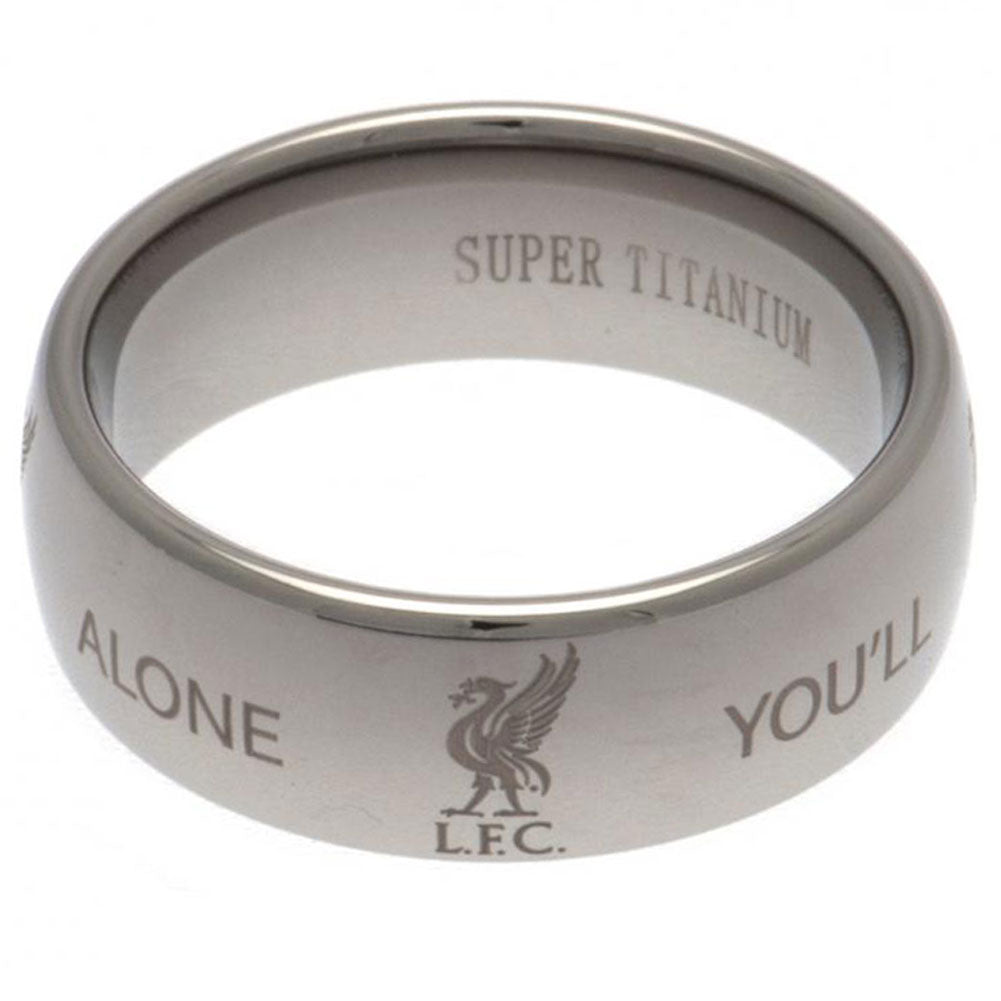 Official Liverpool FC Super Titanium Ring Large